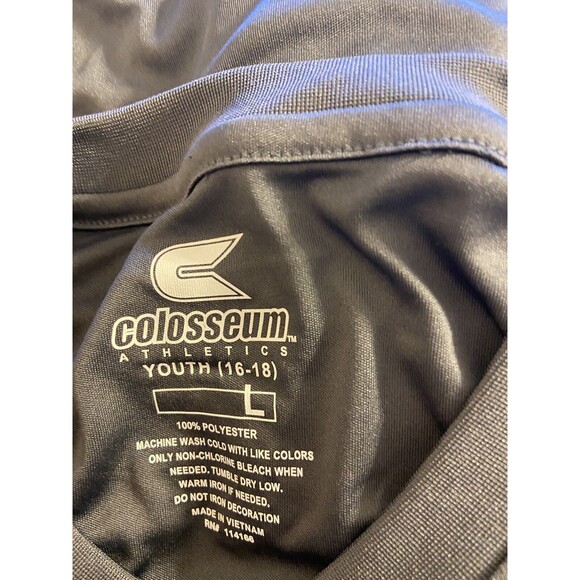 Colosseum Alabama Crimson Tide Short Sleeved T-shirt Athletic Youth Shirt L - Picture 4 of 4